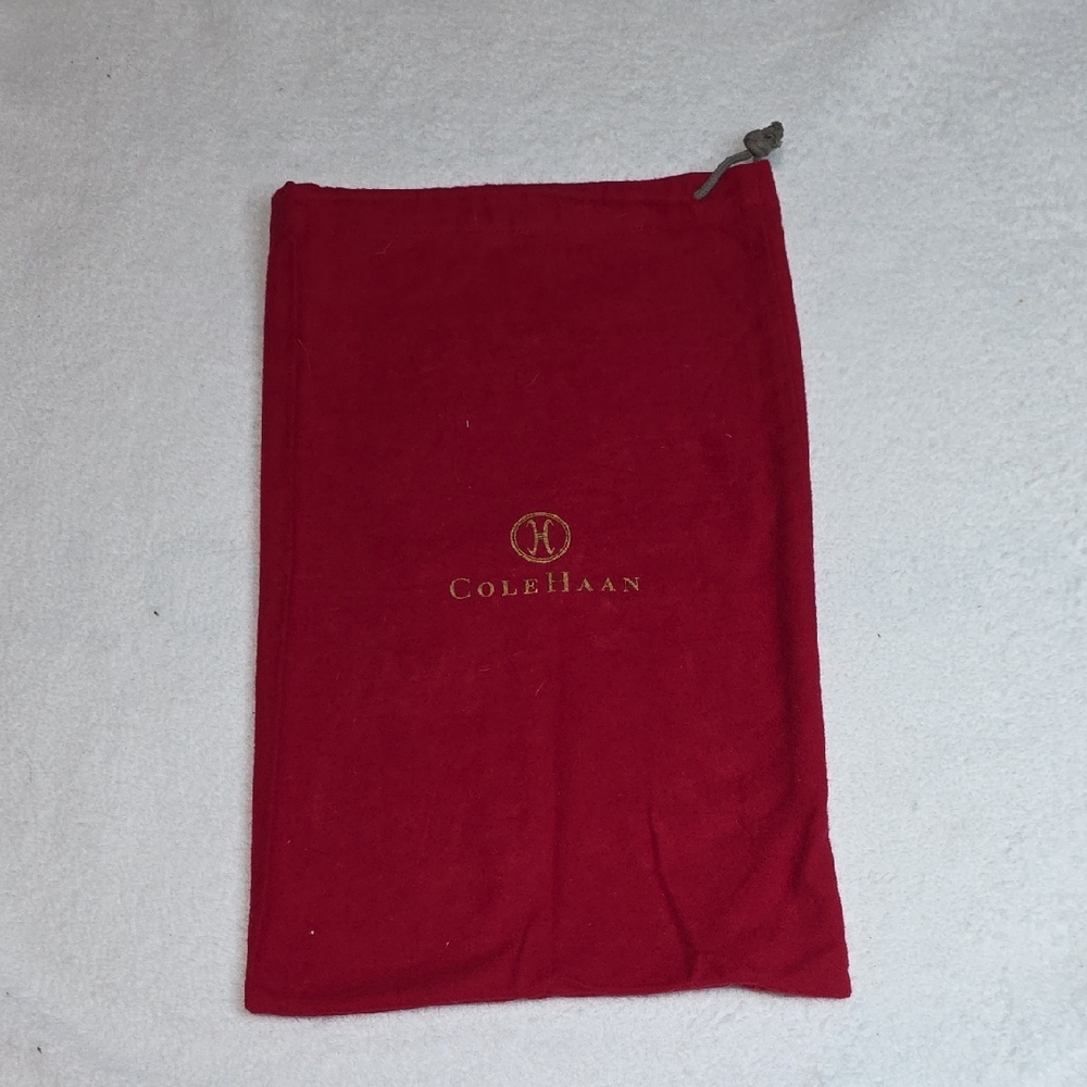 Cole Haan Red Storage Bag-9.3"W X 14.5"H